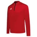 Miniatyrbillede 3 af 3: Le Coq Sportif 2421651 N°1 Training Halv Lynlås Sweatshirt Rød XL Mand