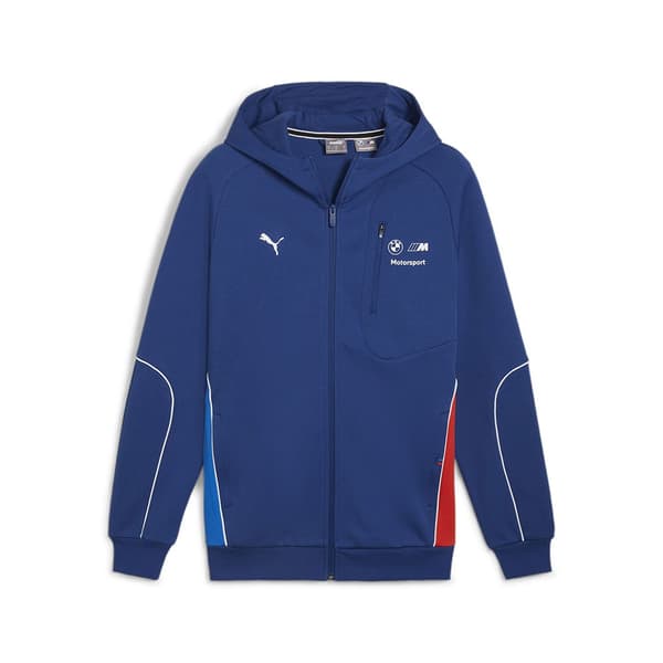 Puma Bmw Mms Sweatshirt Med Dragkedja Blå XL Man