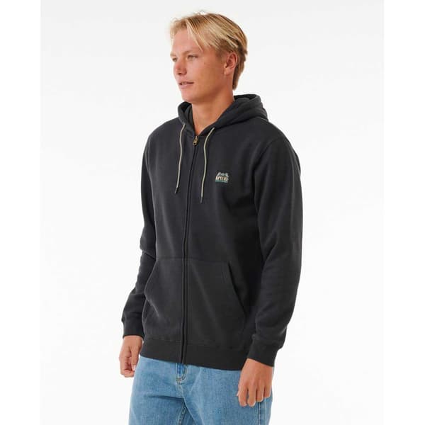 Rip Curl Horizon Sweatshirt Med Dragkedja Svart M Man