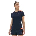 Miniatyrbillede 1 af 8: Macron Elvire Reflex T-shirt Med Korte ærmer Blå XS Kvinde