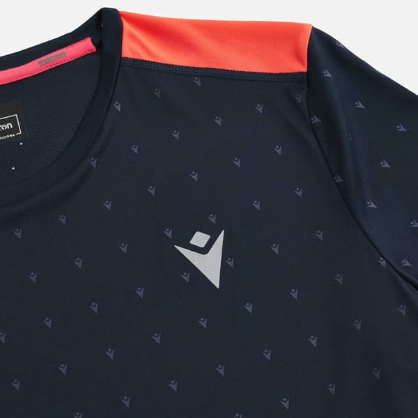 Macron Elvire Reflex T-shirt Med Korte ærmer Blå M Kvinde