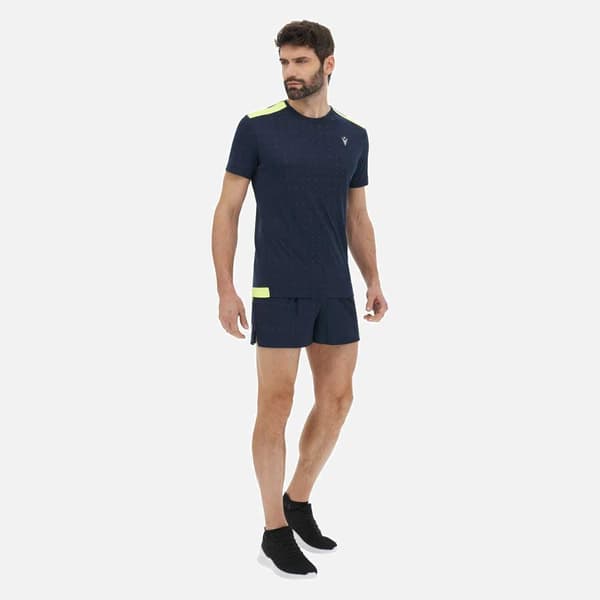 Macron Emeric Reflex T-shirt Med Korte ærmer Blå S Mand