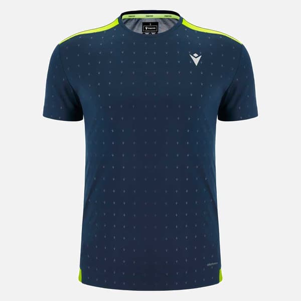 Macron Emeric Reflex T-shirt Med Korta ärmar Blå XL Man