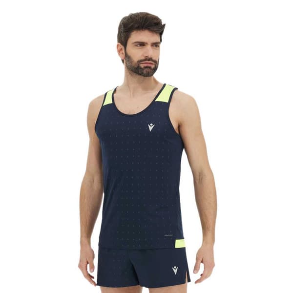 Macron Gervais Reflex ärmlös T-shirt Blå S Man