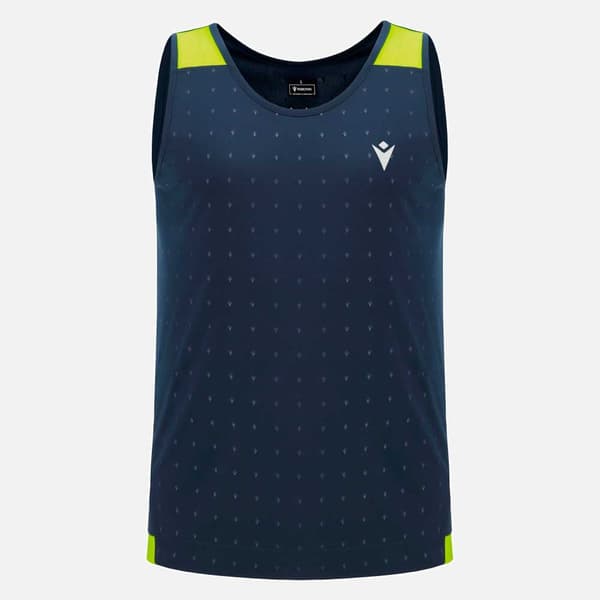 Macron Gervais Reflex ærmeløs T-shirt Blå M Mand