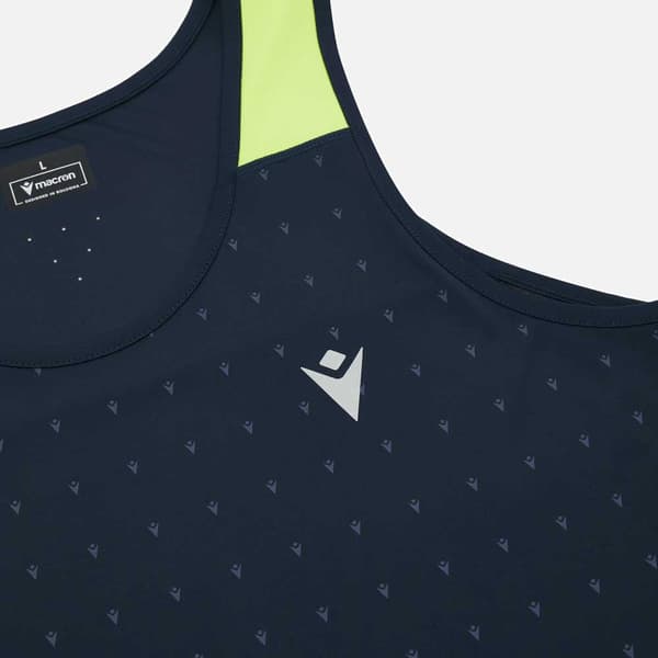 Macron Gervais Reflex ærmeløs T-shirt Blå M Mand