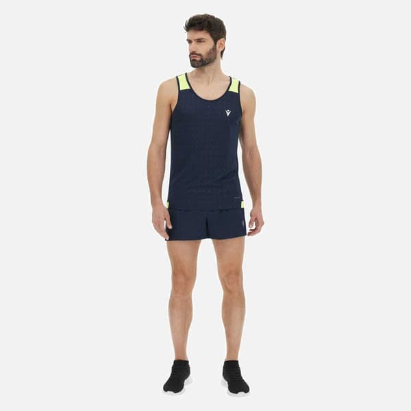 Macron Gervais Reflex ærmeløs T-shirt Blå M Mand