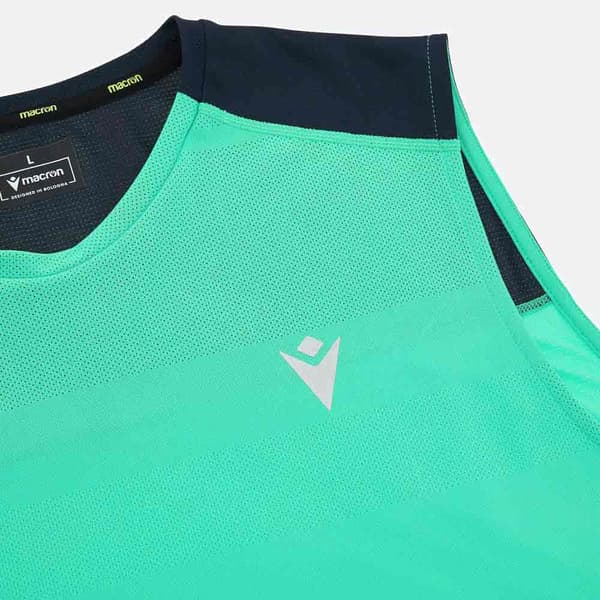 Macron Hervert ærmeløs T-shirt Grøn S Mand