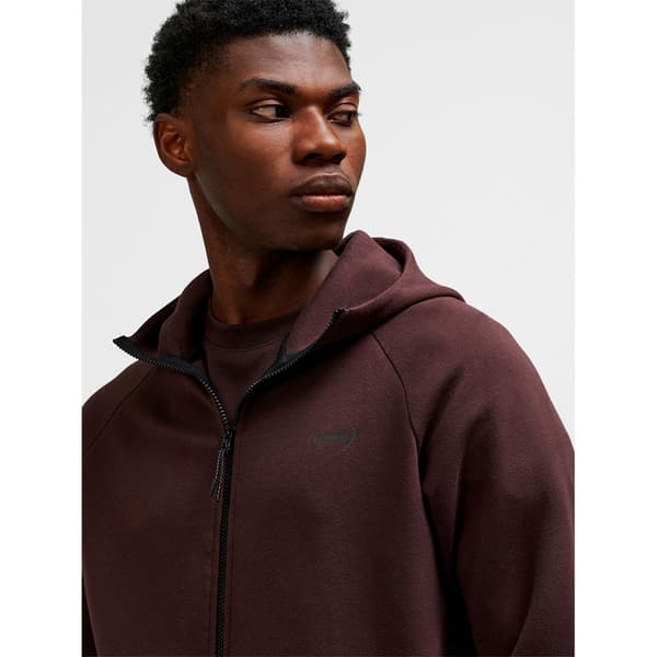 Hummel Tech Fleece Regular Sweatshirt Med Lynlås Rød M Mand