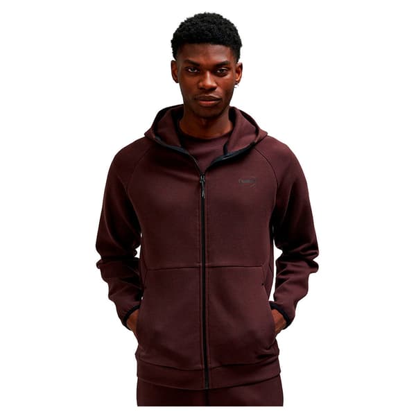 Hummel Tech Fleece Regular Sweatshirt Med Lynlås Rød M Mand