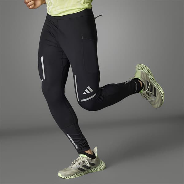 Adidas Ultimate Hi Vis Leggings Sort XL Mand