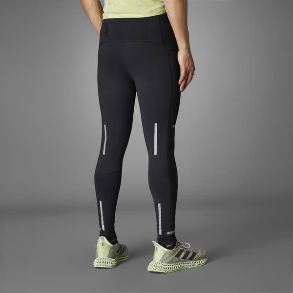 Adidas Ultimate Hi Vis Leggings Sort XL Mand