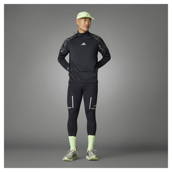 Adidas Ultimate Hi Vis Leggings Sort XL Mand