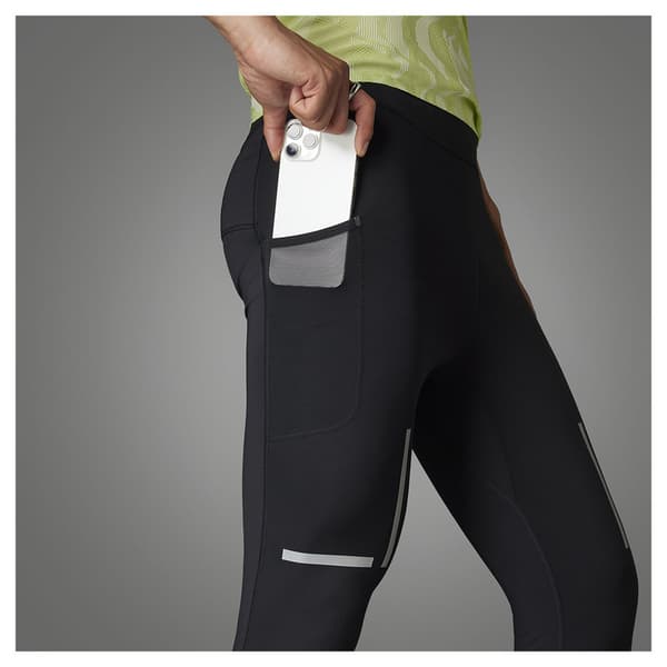 Adidas Ultimate Hi Vis Leggings Sort XL Mand