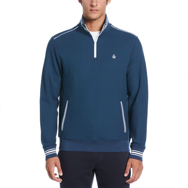Original Penguin Double Knit Pique Træningsjakke  XL Mand