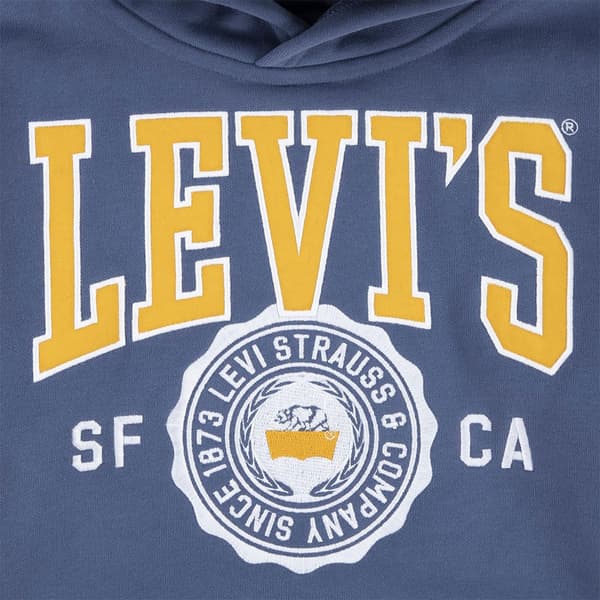 Levi´s ® Kids Sporty Tröja Med Huva Blå 16 Years