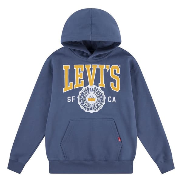 Levi´s ® Kids Sporty Tröja Med Huva Blå 16 Years