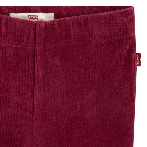Levi´s ® Kids Tulip Hem Crew S Leggings Rød,Hvid 3 Months