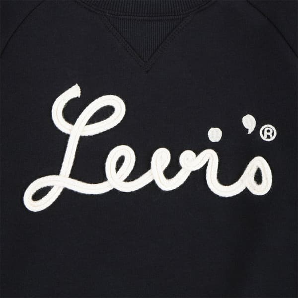 Levi´s ® Kids Mixed Textures Crew Tröja Svart 5 Years