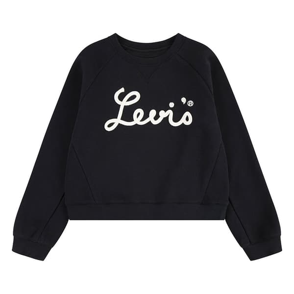 Levi´s ® Kids Mixed Textures Crew Tröja Svart 5 Years