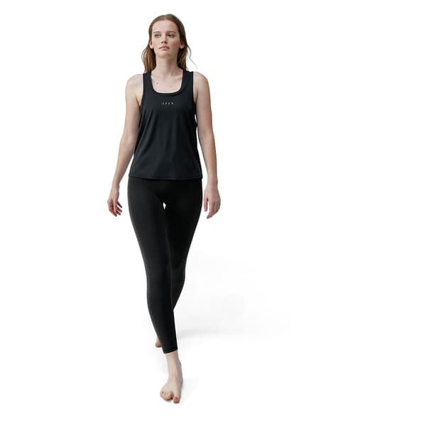 Born Living Yoga Night Hihaton T-paita Musta L Nainen