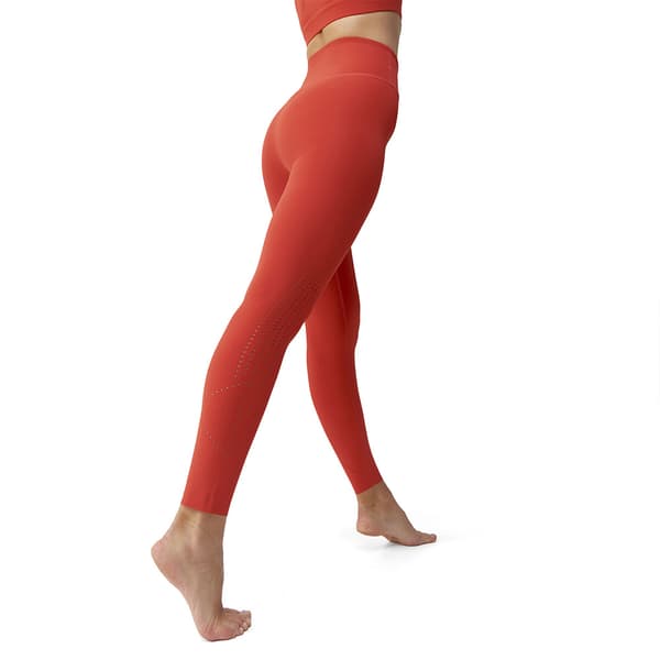 Born Living Yoga Saril Leggings Med Høj Talje Orange L Kvinde