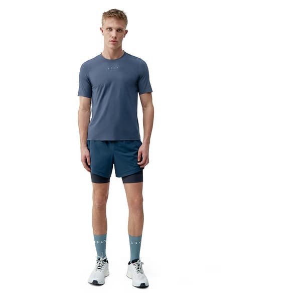 Born Living Yoga Seo T-shirt Med Korta ärmar Blå XL Man