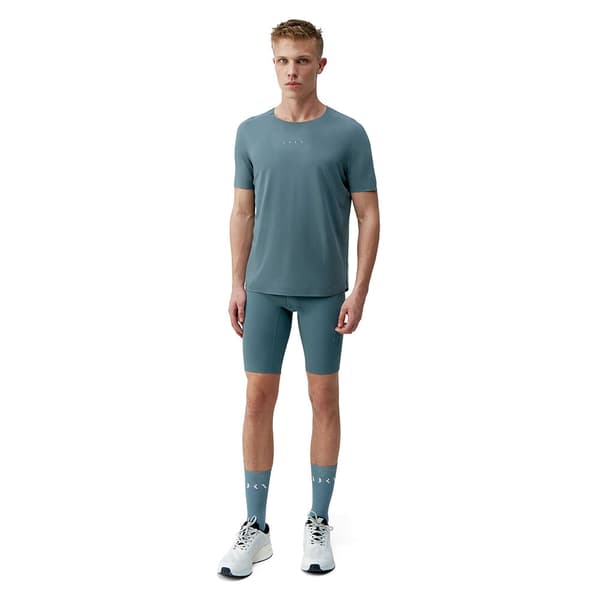 Born Living Yoga Vostok T-shirt Med Korta ärmar Blå XL Man