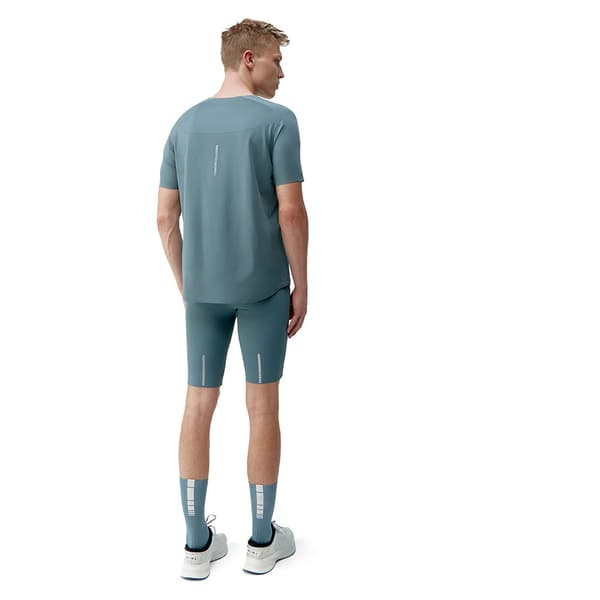 Born Living Yoga Vostok T-shirt Med Korta ärmar Blå XL Man