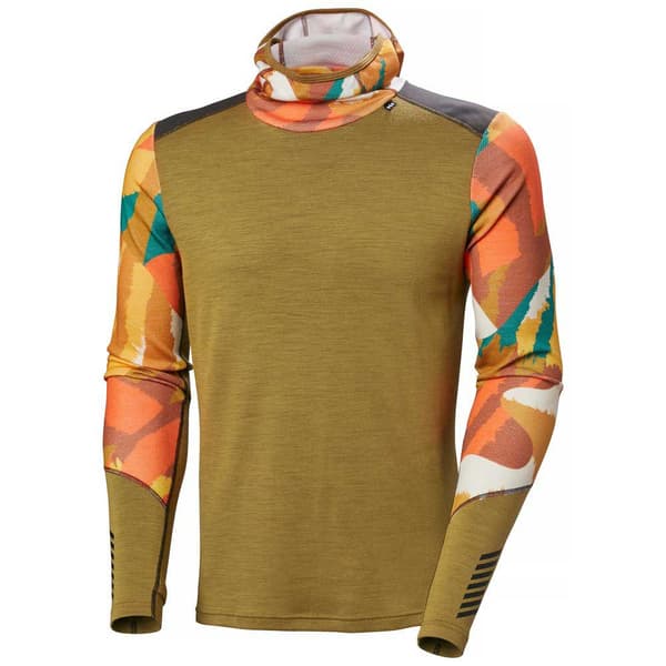 Helly Hansen Lifa Merino Midweight Blc T-shirt Med Lång ärm Grönt 2XL Man