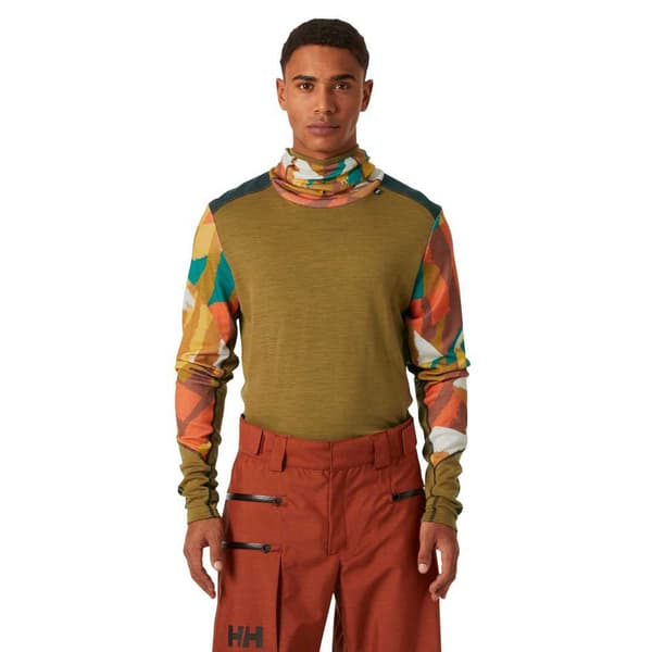 Helly Hansen Lifa Merino Midweight Blc T-shirt Med Lång ärm Grönt 2XL Man