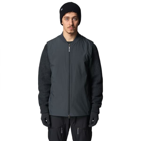Houdini Moonwalk Sweatshirt Med Lynlås Grå M Mand