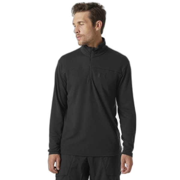 Helly Hansen Hp Halv Lynlås Sweatshirt Sort M Mand