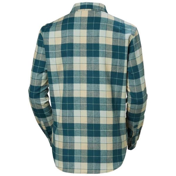 Helly Hansen Lokka Organic Flannel T-shirt Grøn L Kvinde