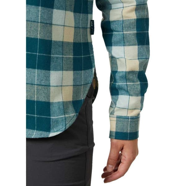 Helly Hansen Lokka Organic Flannel T-shirt Grøn L Kvinde