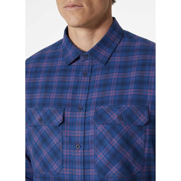 Helly Hansen Lokka Organic Flannel T-shirt Blå 2XL Mand