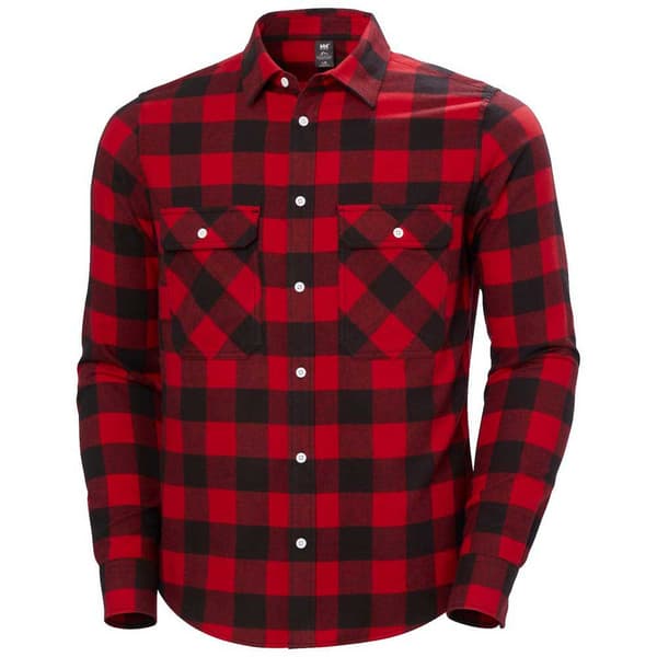 Helly Hansen Lokka Organic Flannel T-shirt Rød L Mand