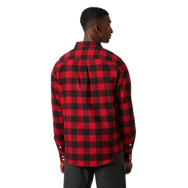 Helly Hansen Lokka Organic Flannel T-shirt Rød L Mand