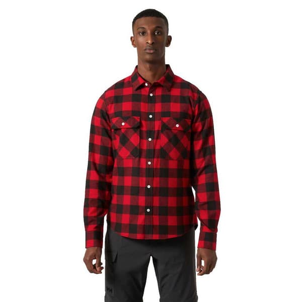 Helly Hansen Lokka Organic Flannel T-shirt Rød L Mand