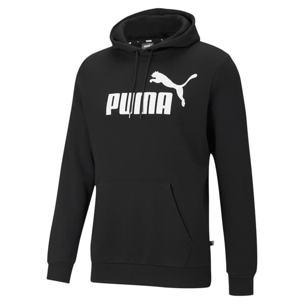 Puma Essental Big Logo Huvtröja Svart 2XL Man