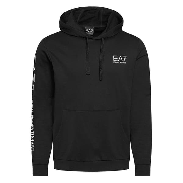 Ea7 Emporio Armani 8npm18-pj05z Tröja Med Huva Svart XS Man