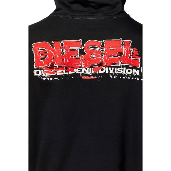 Diesel Ginn K37 Tröja Med Huva Svart XL Man