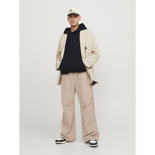 Jack & Jones Santorini Graphic Tröja Med Huva Svart 2XL Man