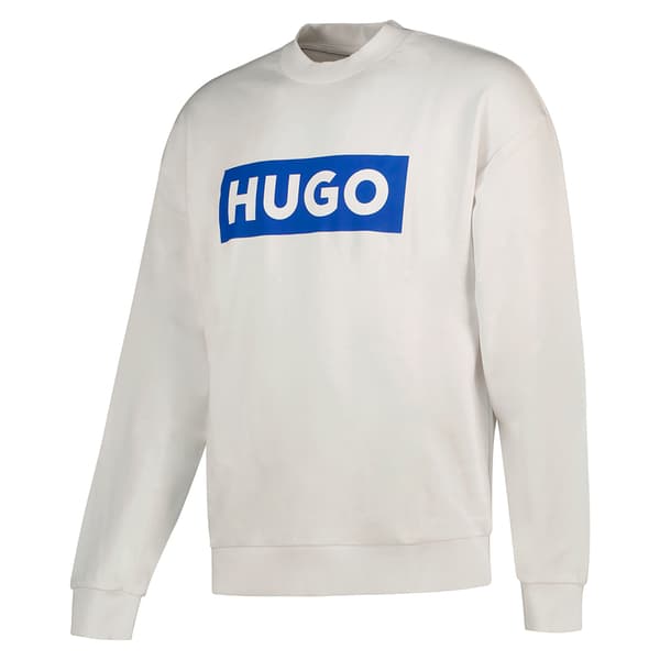 Hugo Niero 10249110 Blue Tröja Vit L Man