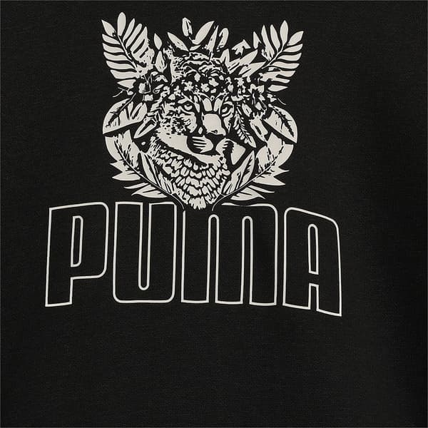 Puma Ess+ Tropicat Huvtröja Svart 15-16 Years Flicka