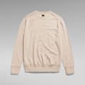 Miniatyrbillede 4 af 7: G-star Premium Core R Sweatshirt Beige 2XL Mand