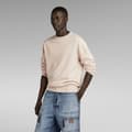 Miniatyrbillede 5 af 7: G-star Premium Core R Sweatshirt Beige 2XL Mand