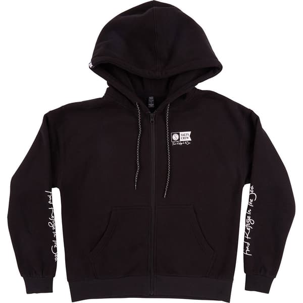 Salty Crew Alpha Sweatshirt Med Dragkedja Svart M Kvinna