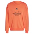 Miniatyrbillede 3 af 6: Adidas Brand Love French Terry Sweatshirt Orange L / Regular Mand