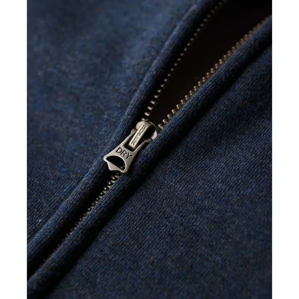 Superdry Essential Borg Lined Sweatshirt Med Dragkedja Blå M Kvinna